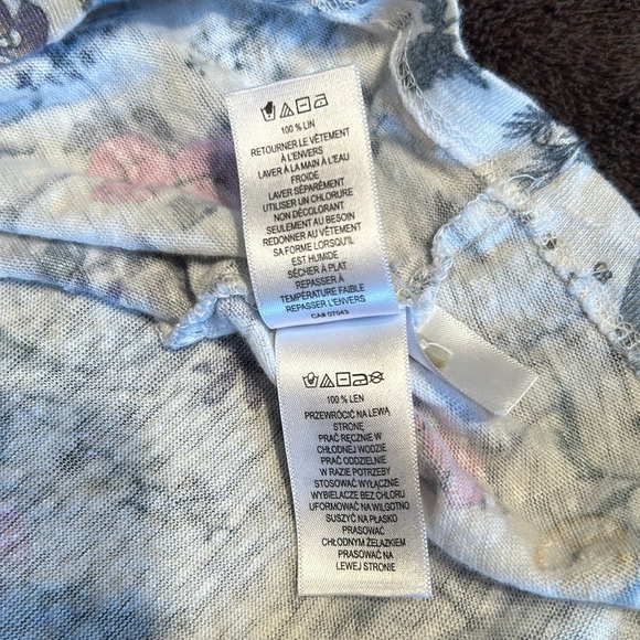 Rachel Ashwell Women’s sleeveless shirt. 100% linen. Size Medium. - Picture 9 of 9